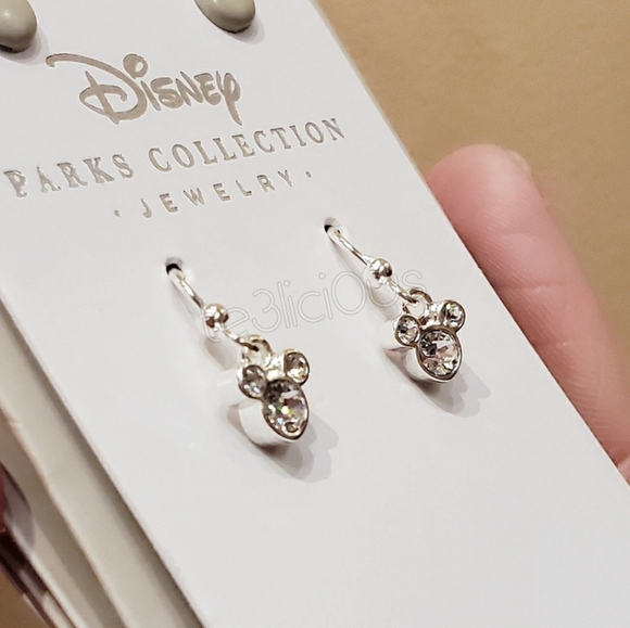 DISNEY PARKS DANGLING MICKEY ICON EARRINGS - Picture 5 of 5